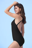 ECUPPER Button-Front Backless Monokini